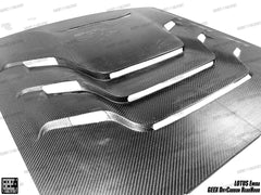 Lotus Emira 3.6 V6 2.0 Four-cylinder 2022-ON with Aftermarket Parts - Track Version Style Rear Window Delete Louvers Hood Dry Pre-preg Carbon Fiber from Geex Village