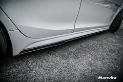 Manvita Maserati Ghibli 2014-2017 Carbon Fiber Side Skirts - Performance SpeedShop