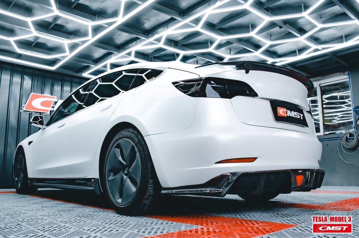 New Release!!! CMST Tesla Model 3 Carbon Fiber Full Body Kit Style E - Performance SpeedShop