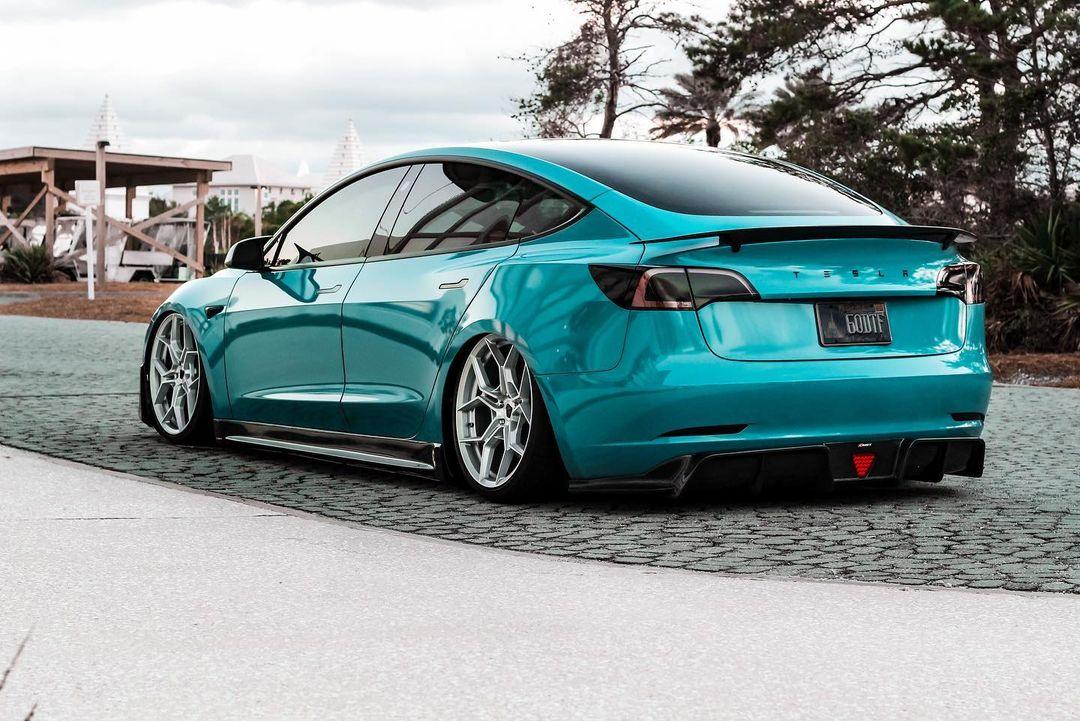 New Release!!! CMST Tesla Model 3 Carbon Fiber Full Body Kit Style E - Performance SpeedShop