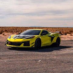 Chevrolet Corvette C8 2020-ON with Aftermarket Parts - Hood Bonnet Carbon Fiber / FRP from Aero Republic