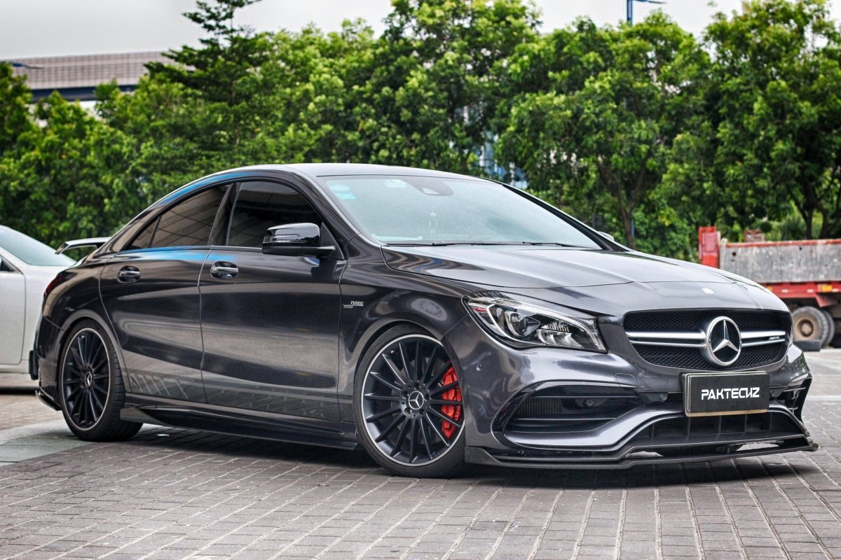 Paktechz C117 2014-2019 CLA-250 CLA-45 AMG Carbon Fiber Side Skirts - Performance SpeedShop