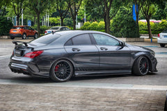 Paktechz C117 2014-2019 CLA-250 CLA-45 AMG Carbon Fiber Side Skirts - Performance SpeedShop