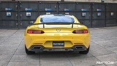 Paktechz Carbon Fiber Rear Diffuser Ver.2 Mercedes benz AMG GT/GTS C190 2015-2017 - Performance SpeedShop