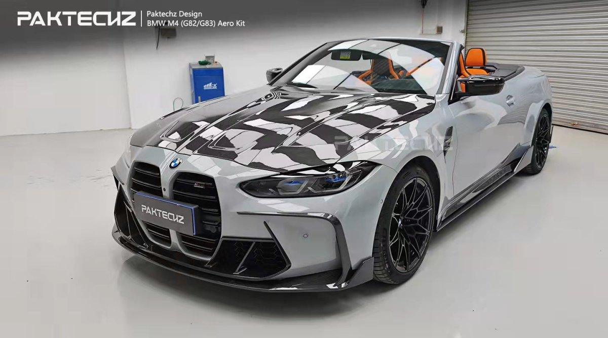 Paktechz Carbon Fiber Side Skirts For BMW M4 G82 G83 2021-ON - Performance SpeedShop