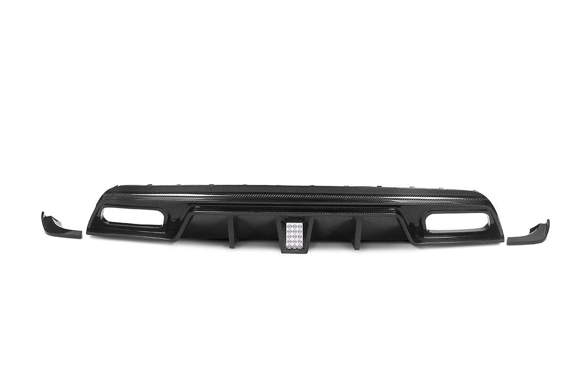 Paktechz Mercedes Benz A45 W176 Carbon Fiber Diffuser (incl. F1 Light) - Performance SpeedShop