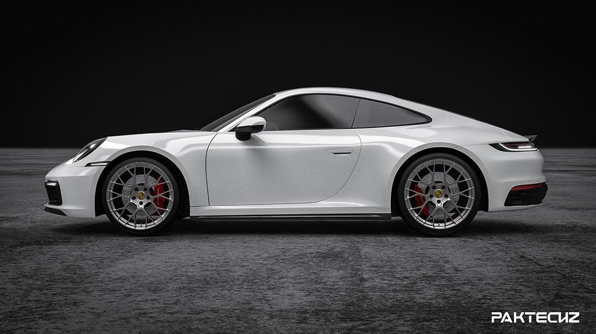 Paktechz Porsche 911 992 Carrera / S Carbon Fiber Rear Spoiler - Performance SpeedShop
