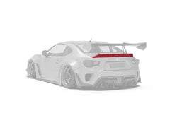 Toyota GT86 86 TRD GT SE Base ZN6 2017 2018 2019 2020 & Scion FR-S FRS ZN6 2013 2014 2015 2016 & BRZ TS Limited Premium ZN6 2013 2014 2015 2016 2017 2018 2019 2020 with Aftermarket Parts - Ducktail Rear Spoiler Carbon Fiber / FRP from Robot Craftsman