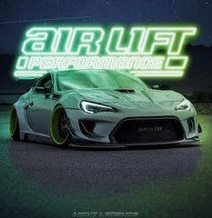 Toyota GT86 86 TRD GT SE Base ZN6 2017 2018 2019 2020 & Scion FR-S FRS ZN6 2013 2014 2015 2016 & BRZ TS Limited Premium ZN6 2013 2014 2015 2016 2017 2018 2019 2020 (compatible with ROBOT widebody kit) with Aftermarket Parts - Front Corner Canards (Pair) & Front Inner Vents Canards (Pair) Carbon Fiber / FRP from Robot Craftsman