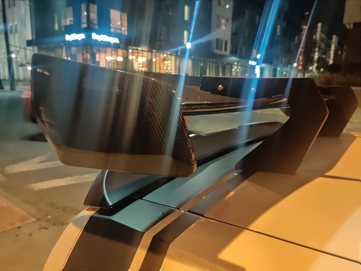 ROBOT CRAFTSMAN Carbon Fiber or FRP Swan Neck Hammer GT Wing For Dodge Challenger Scatpack RT Hellcat - Performance SpeedShop