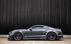 ROBOT CRAFTSMAN "Cavalier" Widebody Wheel Arches & Side Skirts For Mustang S550.1 2015-2017 Carbon Fiber - Performance SpeedShop