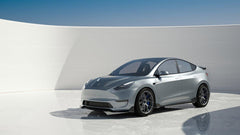 Tesla Model Y Performance AWD Long Range RWD Standard 2020 2021 2023 2024 with Aftermarket Parts - "CRYPTON" Side Skirts Carbon Fiber / FRP from Robot Craftsman