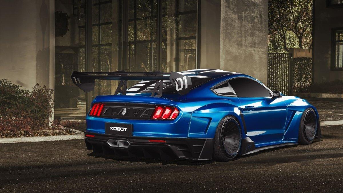 ROBOT CRAFTSMAN "DAWN " Widebody Kit For Mustang S550 S550.2 2018-2022 Carbon Fiber - Performance SpeedShop