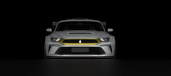 Ford Mustang Ecoboost V6 GT 2015 2016 2017 & Mustang Ecoboost V6 GT S550.1 2015 2016 2017 & Mustang Ecoboost V6 GT March1 Bullitt S550.2 2018 2019 2020 2021 2022 2023 with Aftermarket Parts - DUSK Front Bumper & Lip (Badge included) & Replacement Front Lip Only Carbon Fiber / FRP from Robot Craftsman