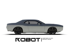 Challenger Demon Redeye Hellcat T/A Scat Pack 392 SRT R/T SXT SE 2008 2009 2010 2011 2012 2013 2014 2015 2016 2017 2018 2019 2020 2021 2022 2023 with Aftermarket Parts - "CHOPPER" Front Bumper Carbon Fiber / FRP from Robot Craftsman