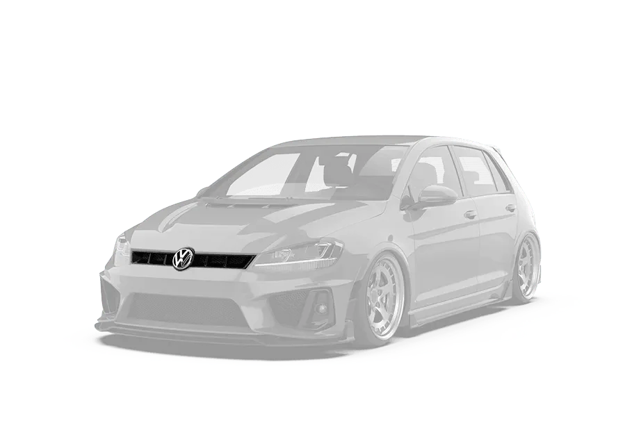 Volkswagen golf 7.5Rグリル Volkswagen Golf MK7 Aftermarket Parts Robot Craftsman Front Grill
