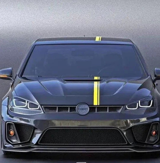 Volkswagen Golf MK7 Aftermarket Parts Robot Craftsman Front Grill