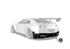 Robot Craftsman "Godzilla" Widebody Rear Diffuser for Nissan GTR R35 2008-ON - Performance SpeedShop