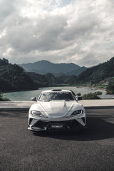 Toyota Supra MK5 A90 A91 3.0 2.0 2020 2021 2022 2023 2024 with Aftermarket Parts - "Hyperion" Narrow Body Hood Bonnet FRP / Carbon Fiber from Robot Craftsman
