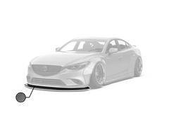 Mazda6 Sport Grand Touring Singature Carbon Edition 2014 2015 2016 2017 2018 2019 with Aftermarket Parts - For OEM Bumper Front Lip Carbon Fiber / FRP from Robot Craftsman
