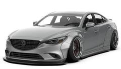 Mazda6 Sport Grand Touring Singature Carbon Edition 2014 2015 2016 2017 2018 2019 with Aftermarket Parts - For OEM Bumper Front Lip Carbon Fiber / FRP from Robot Craftsman
