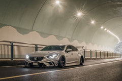 Mazda Mazda6 Sport Grand Touring Singature Carbon Edition 2014 2015 2016 2017 2018 2019 2020 2021 2022 with Aftermarket Parts - Rear Spoiler Wing Carbon Fiber / FRP from Robot Craftsman