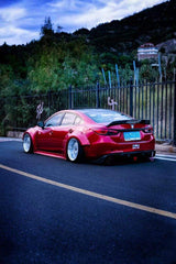 Mazda Mazda6 Sport Grand Touring Singature Carbon Edition & Sport Grand Touring Singature Carbon Edition 2014-2022 (suitable to be installed with ROBOT CRAFTASTMAN widebody kit) with Aftermarket Parts - Widebody Wheel Arches & Side Skirts & Side Skirts Extensions Carbon Fiber / FRP from Robot Craftsman