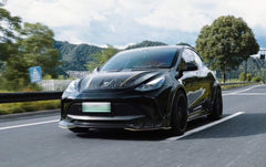 Tesla Model Y Performance AWD Long Range RWD Standard 2020 2021 2023 2024 with Aftermarket Parts - "CRYPTON" Hood Carbon Fiber / FRP from Robot Craftsman