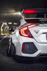 ROBOT CRAFTSMAN Universal Carbon Fiber Rear Spoiler GT Wing - Performance SpeedShop