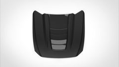 Ford Mustang Ecoboost V6 GT S550.1 2015 2016 2017 with Aftermarket Parts - STORM Hood Bonnet Carbon Fiber / FRP from Robot Craftsman
