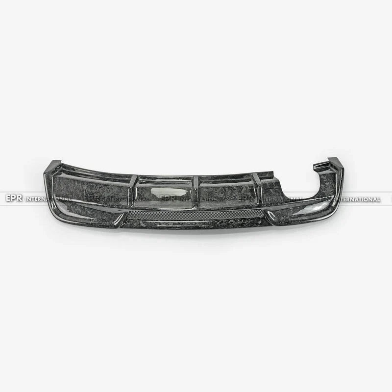 BMW 135i 135is E82 E88 2008 2009 2010 2011 2012 2013 with Aftermarket Parts - Rieger Style Rear Diffuser Carbon Fiber from EPR USA