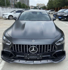 Mercedes Benz AMG GT 4 Door GT53 GT50 X290 C290 2019-ON with Aftermarket Parts - Brabus Style Front Lip?Carbon Fiber from Aero Republic
