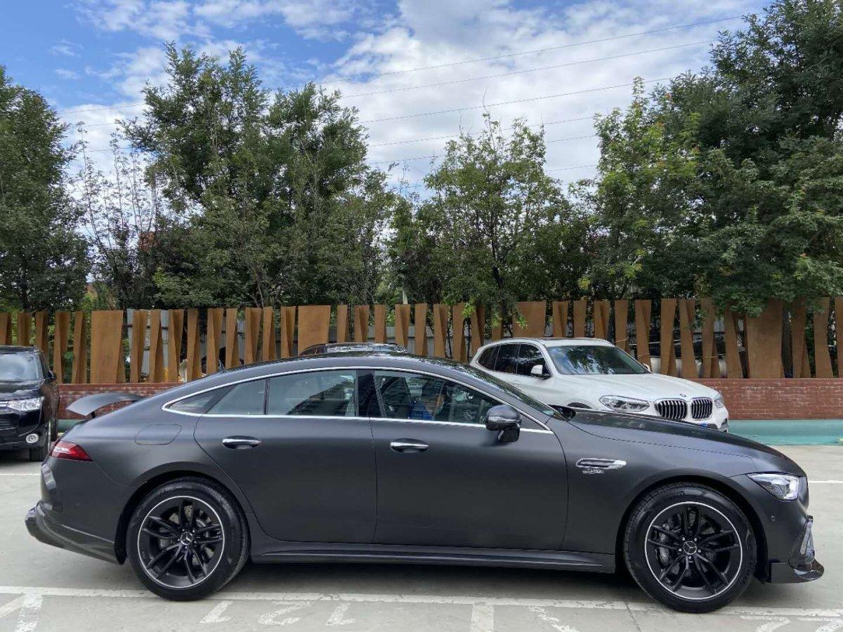 Mercedes Benz AMG GT 4 Door GT53 GT50 X290 C290 2019-ON with Aftermarket Parts - Brabus Style Rear Diffuser & Exhaust Tips?Carbon Fiber from Aero Republic
