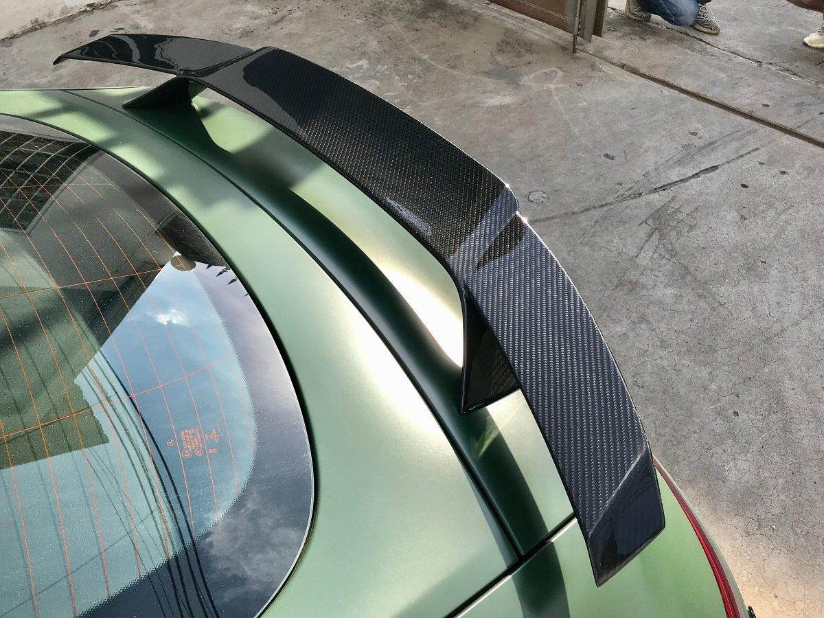 Mercedes Benz AMG GT 4 Door GT63 GT53 GT50 X290 C290 2019-ON with Aftermarket Parts - Brabus Style Rear Spoiler Wing?Carbon Fiber from Aero Republic
