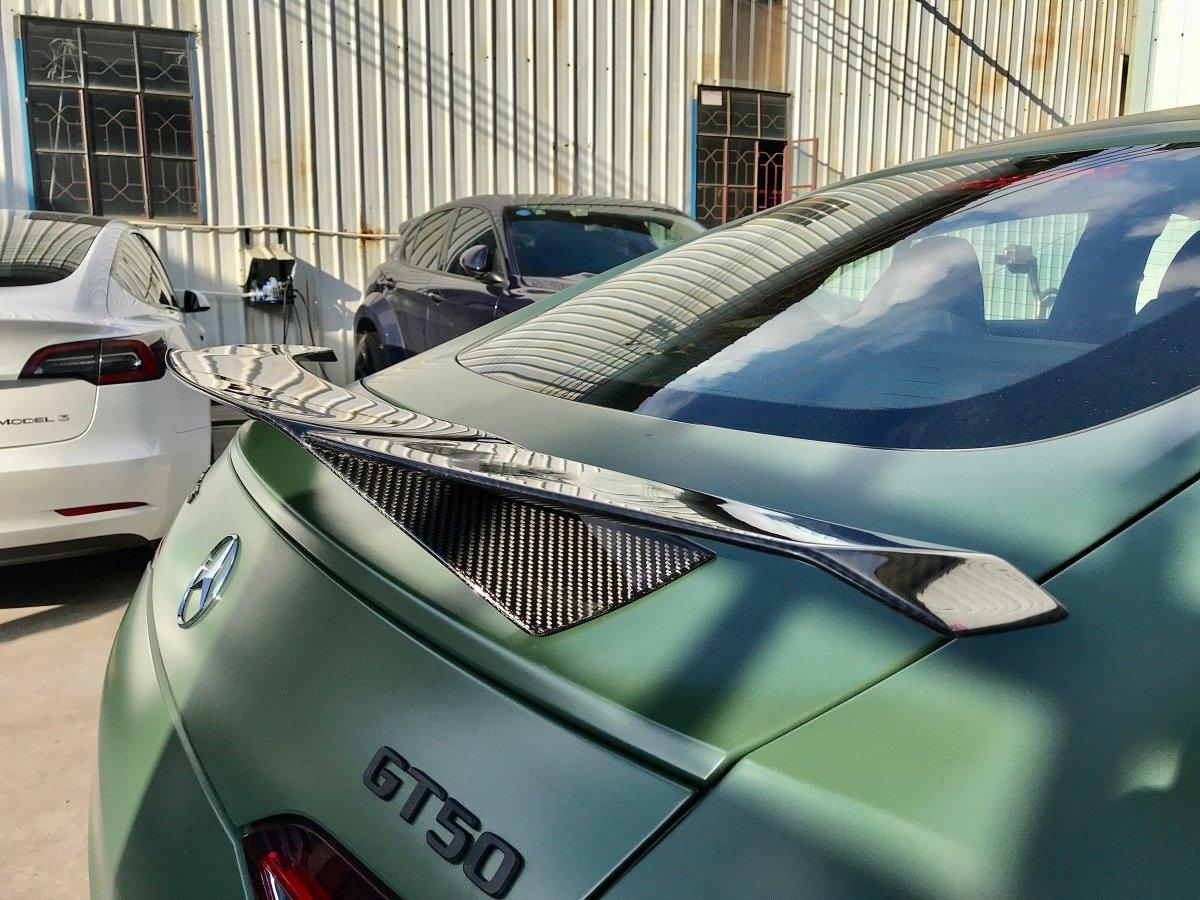 Mercedes Benz AMG GT 4 Door GT63 GT53 GT50 X290 C290 2019-ON with Aftermarket Parts - Brabus Style Rear Spoiler Wing?Carbon Fiber from Aero Republic