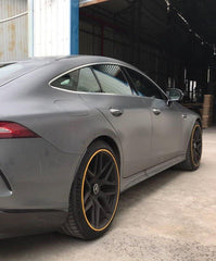Mercedes Benz AMG GT 4 Door GT53 GT50 X290 C290 2019-ON with Aftermarket Parts - Brabus Style Side Skirts?Carbon Fiber from Aero Republic