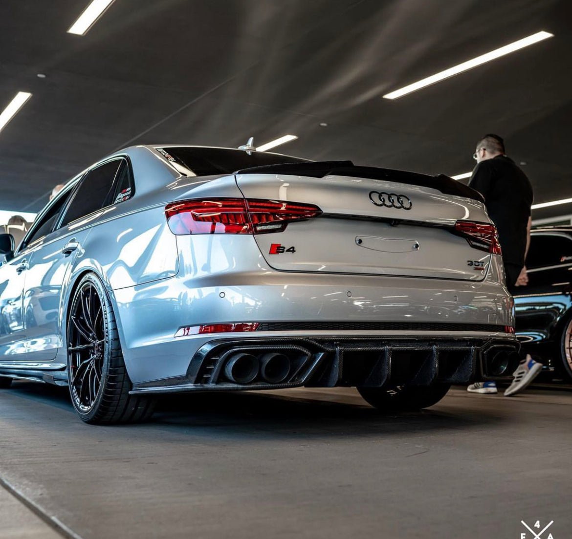 S4 Diffuser Audi S4 & A4 S Line B9 2017-2019 Aftermarket Parts - Aero Republic ...