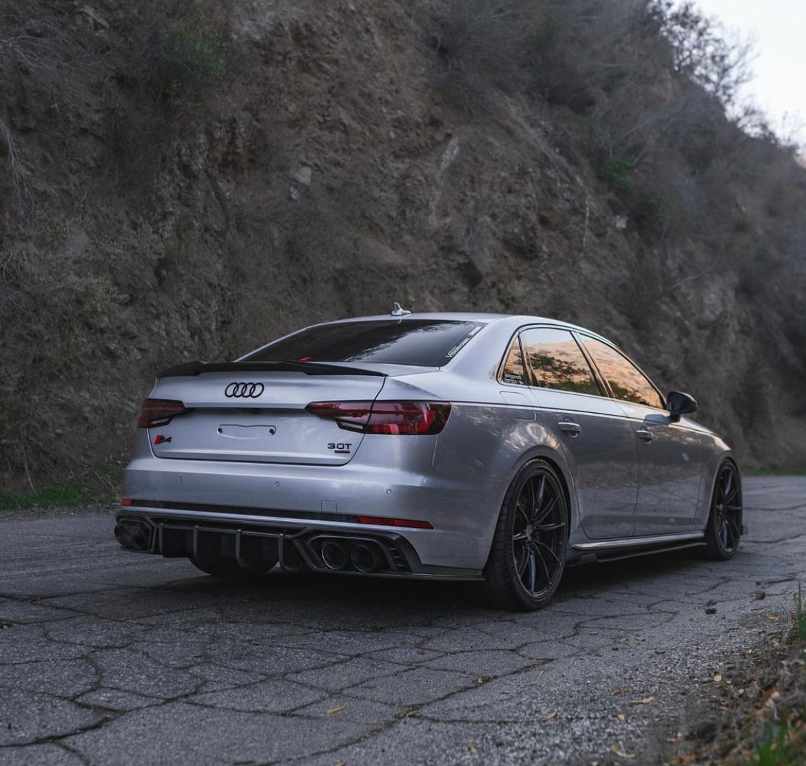 S4 Diffuser Audi S4 & A4 S Line B9 2017-2019 Aftermarket Parts - Aero Republic ...