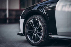 Audi S4 A4 B9.5 2020-ON with Aftermarket Parts - Front Fenders Pre-preg Carbon Fiber from TAKD Carbon