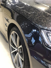 Audi RS4 S4 A4 (all models) B9 / B9.5 2017-ON with Aftermarket Parts - V1 Style Hood Pre-preg Carbon Fiber from TAKD Carbon