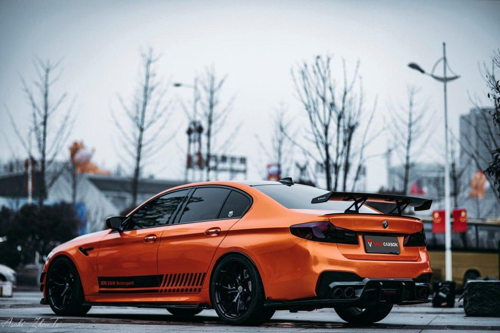 BMW M5/M5C/M5CS F90 Aftermarket Parts - TAKD Carbon Rear Diffuser ...
