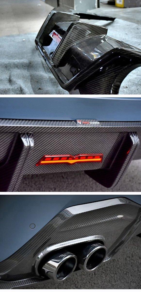 BMW 8 Series M850 840 G14/15/16 Aftermarket Parts - TAKD Carbon Rear ...