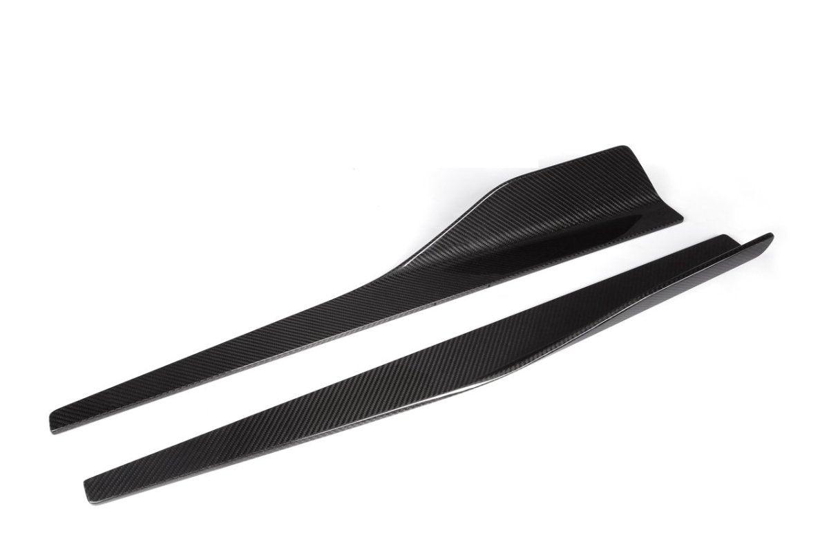 BMW 8 Series 840i M850 G14 G15 G16 2018-ON with Aftermarket Parts - AC Style Side Skirts Pre-preg Carbon Fiber from TAKD Carbon