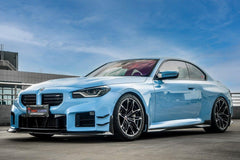 BMW M2 / M2C G87 2023 2024 with Aftermarket Parts - Front Lip Pre-preg Carbon Fiber from TAKD Carbon