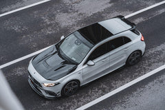 Mercedes Benz A-Class A45 W177 2019-ON with Aftermarket Parts - Front Lip Pre-preg Carbon Fiber from TAKD Carbon