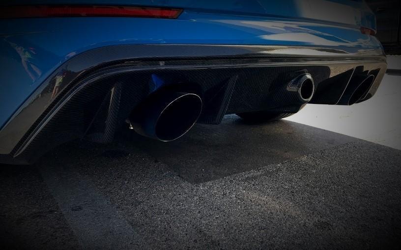 Ventus Veloce Carbon Fiber 2016 - 2018 Focus RS Rear Diffuser - Performance SpeedShop