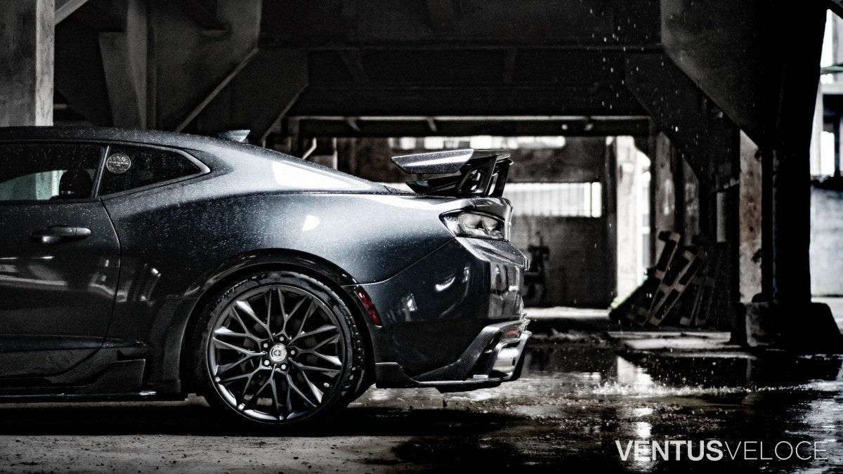 Ventus Veloce Carbon Fiber 2016-2021 Chevrolet Camaro Rear Diffuser - Performance SpeedShop