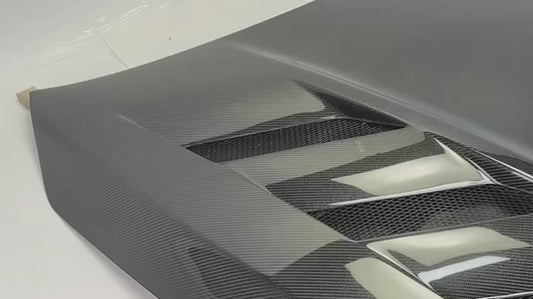 Aero Republic Carbon Fiber Hood Bonnet AM Style for Infiniti Q60 2017-ON