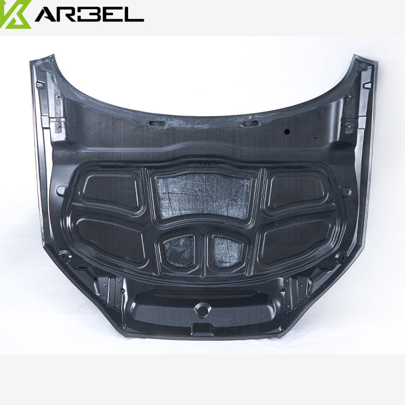 Karbel Carbon Dry Carbon Fiber Double-sided Hood Bonnet For Audi RS5 & S5 & A5 S-Line & A5 B9 B9.5 2017-ON