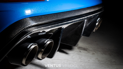 Ventus Veloce Universal Carbon Fiber Exhaust Tip Tips